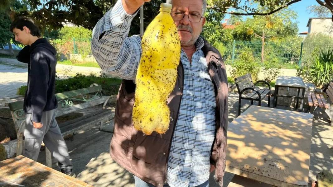 Hataylı Lise Öğrencilerinin Zararlı Tuzağına Çiftçilerden Tam Not! 5